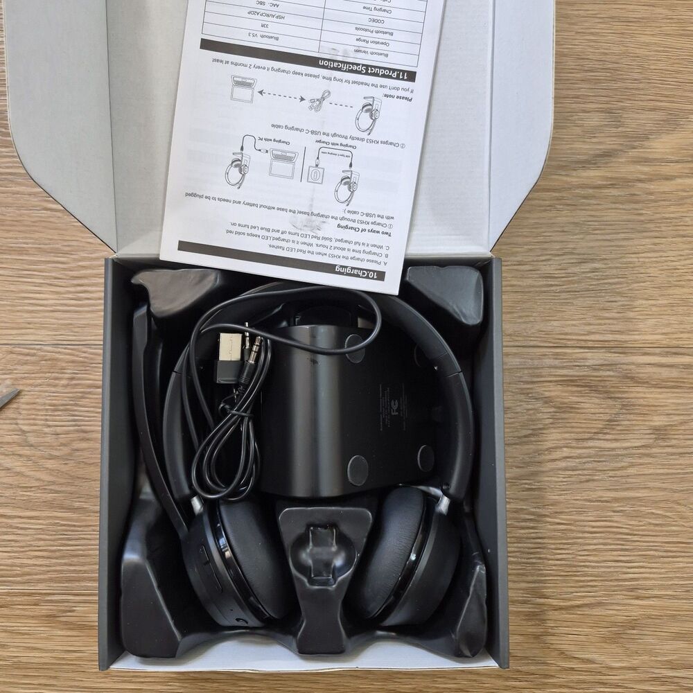 Soothielec Bluetooth USB Wireless Headset V5.3 Model KH53 Noise Canceling - Picture 5 of 7